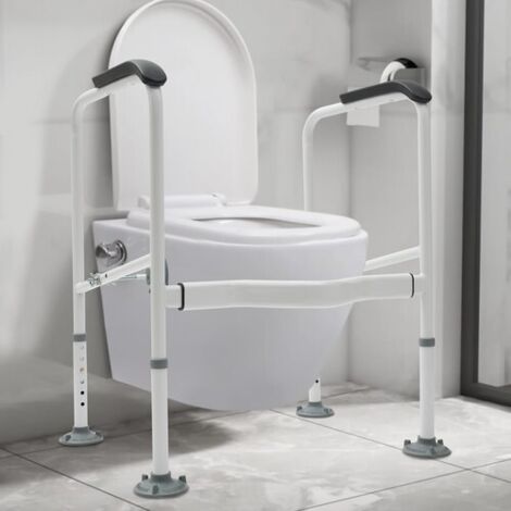 Toilet Frame Safety Hand Rail Grab Support Unit Elderly Disability Bathroom Aid (1/5)