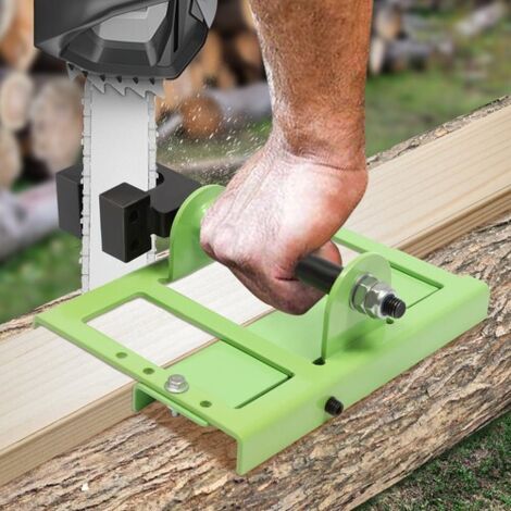 Vertical Chainsaw Mill Steel Timer Lumber Cutting Guide Saw Rail For Farmers (1/5)