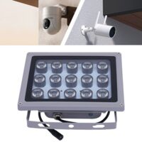 15 LED Infrared Security Floodlight IR Illuminator 12V For CCTV Security