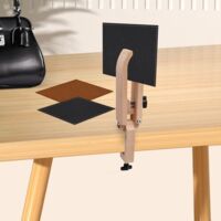 Leather Craft Hand Table Stitching Sewing Lacing Pony Horse Wooden Clamp Tool