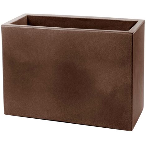 TeraPlast Cassa Schio Fioriera 100 Cm Bronzo Resina