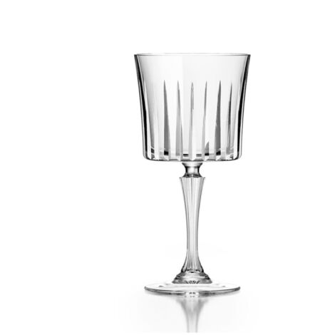 RCR Cristalleria Italiana Timeless - Set da 4 Calici Cocktail in Vetro
