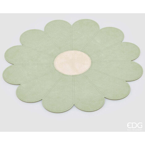 EDG Enzo De Gasperi Tovaglietta Margherita D 38 Cm PVC Verde Chiaro