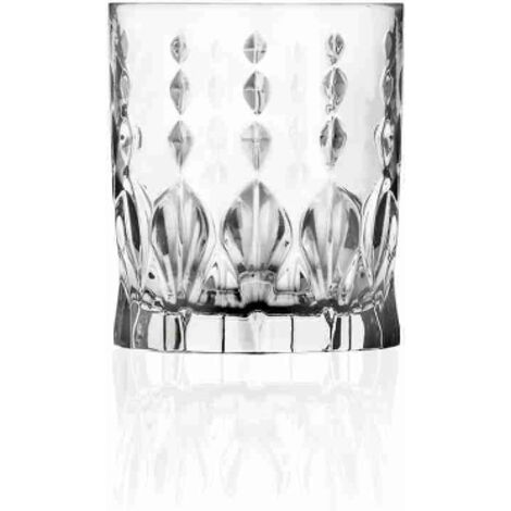 Set 6 Bicchieri Marilyn Dof 34 Cl In Eco Crystall Glass Trasparente Ideale Per Cocktail E Distillati (1/5)