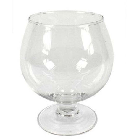 DUE ESSE DISTRIBUZIONI Vaso Napoleone H 15 Cm D 12 Cm Vetro Natural Scatola Regalo (1/3)