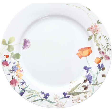 Tognana Piatto Atollo Flora da Portata Piano Rotondo D 31 Cm Porcellana Multicolor (1/2)
