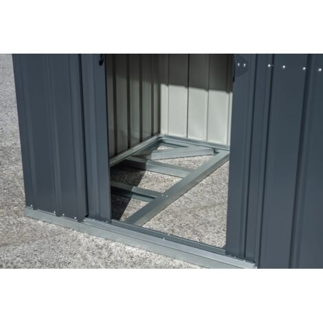 Telaio Per Pavimento In Acciaio Galvanizzato Per Casetta A Due Falde 183X154 Moia