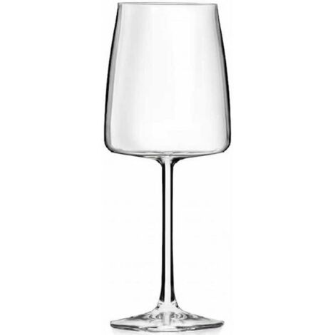 RCR Cristalleria Italiana Essential - E43 - Set da 6 Calici Vino in Vetro