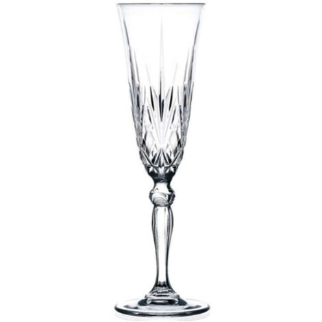 RCR Cristalleria Italiana Opera - FL - Set da 6 Calici Flute in Cristallo