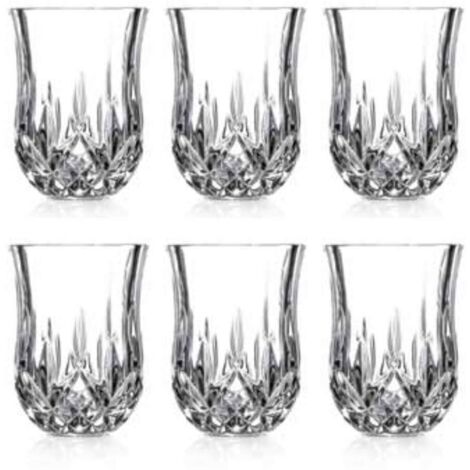RCR Cristalleria Italiana Opera - 5 - Set da 6 Bicchieri Liquore in Vetro