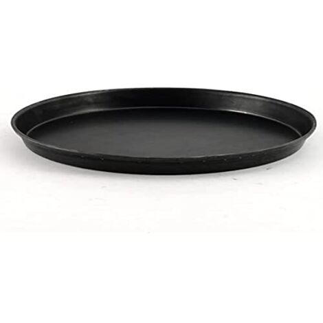 Pentole Agnelli COFE43B32 - Tortiera Tonda In Lamiera Blu Per Pizze , Nero, 32 x 32 x 2.5 cm, 1 Pezzo