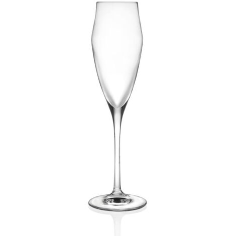 RCR Cristalleria Italiana Calice Ego Flute E18 in Vetro Set 6 Pz (1/2)