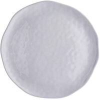 Regalo Italiano Vassoio Tondo in Melamina D 40 Cm H 2 Cm Bianco