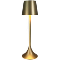 T'ILLUMINO Lampada Ellon Touch H 380 Mm D 107 Mm 5200 mAh 3,5 W Antik Gold