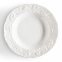 Kaleidos Toscana Piatto Frutta Bianco Porcellana D21 cm