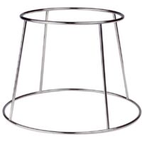 AGNELLI Supporto Vassoio Acciaio Cromato D 19 / 28 Cm