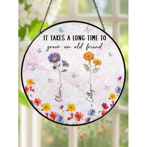 Attrape-soleil 12,5cm décoration amitié durable, pour amis proches (1/5)