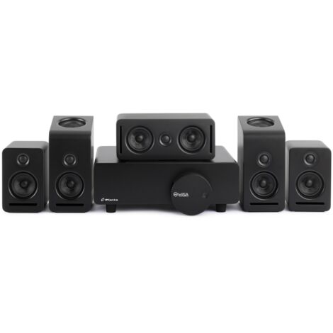 5.1.2 Système de diffusion audio sans fil Dolby Atmos – Monaco avec des haut-parleurs à éjecteur, son surround réel sur 360°, fonctionnement en mode WISA avec faible latence, grille de protection amov (1/5)