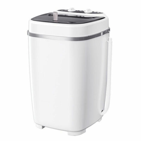 LEDANDER Mini machine à laver portable, capacité de 7,5 kg, compacte, idéale pour appartement, résidence étudiante, camping-car, camping, voyages, chaussettes, sous-vêtements, vêtements de bébé