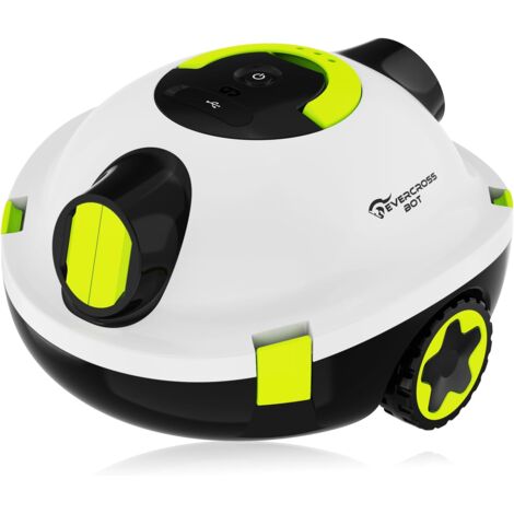 Robot nettoyeur de piscine sans fil, aspirateur de piscine rechargeable avec fonction de stationnement automatique, nettoyeur de piscine électrique (1/5)