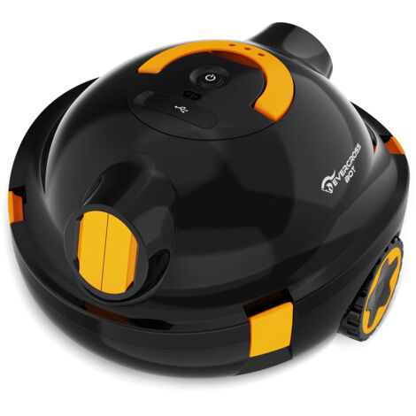 Robot nettoyeur de piscine sans fil, aspirateur de piscine rechargeable avec fonction de stationnement automatique, nettoyeur de piscine électrique (1/5)