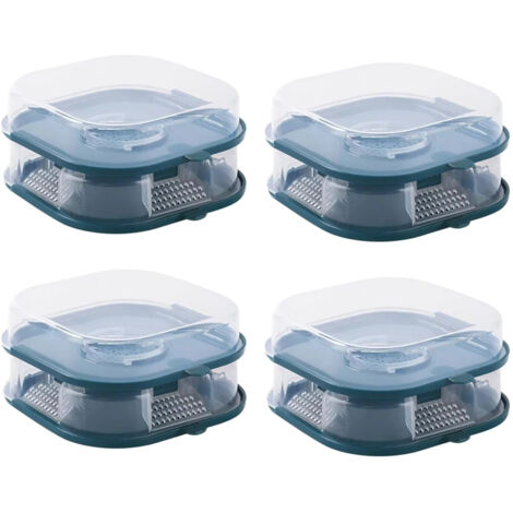 Pièche d'insectes réutilisable non toxique réutilisable, 4 chambres, pour la maison, combat antiparasite, pour la cuisine et la salle de bain (1/5)