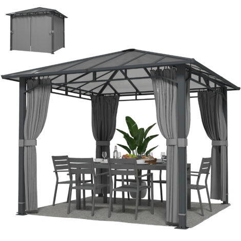Pavillon Mit Polycarbonat Dach