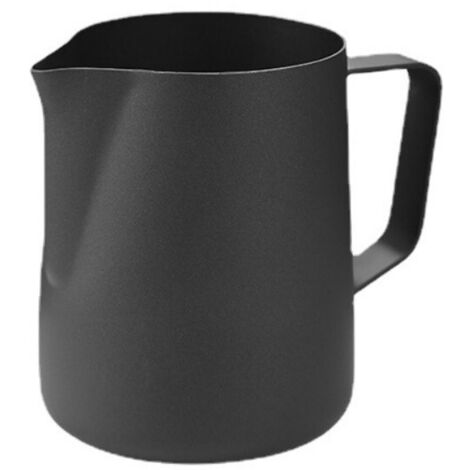 Pichet à lait 600ml en acier inoxydable pour barista, latte art et préparation boissons caféinées (1/5)