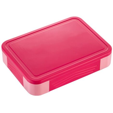 Boîte à Déjeuner Enfant Rose Fuchsia Étanche Bento pour Enfants École et Activités Extérieures (1/5)