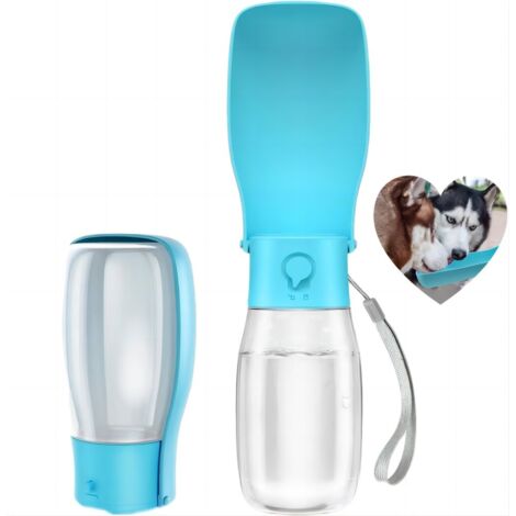 Distributeur d’eau pour animaux grand modèle basique bleu pour chiens et chats extérieur (1/5)