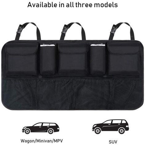 Organisateur de coffre de voiture, sac de rangement, organisateur de coffre (1/5)