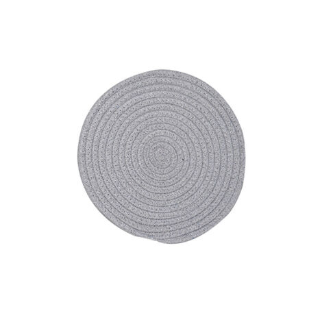 Ensemble de 4 dessous de plat, tapis tissé en fil de coton (1/5)