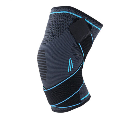 Genouillère/protection de genou avec sangles, genouillère de sport/support de genou, taille L (1/5)