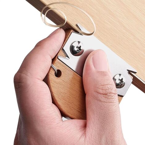Coupe- en bois - Outils de menuiserie pour tôle d'angle, grattoir pour platelage de chants, chanfrein et filet, pour stratifié, contreplaqué, mélamine, cloison sèche, (1/5)