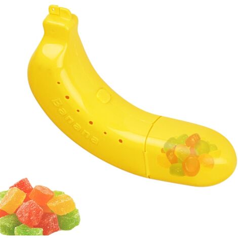Boîte de protection pour banane, boîte de protection pour banane, boîte de protection pour banane, jolie boîte de protection pour fruits et bananes (1/5)