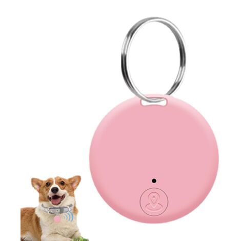 Traceur GPS Chien Android sans Abonnement, Localisateur GPS pour Chien, Tracker sans Abonnement Porte Clé, pour Porte Clés Chat Téléphone Portable Valises Portefeuilles Clés Sacs