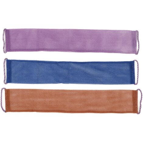 3Ensemble de serviette de bain une pièce, serviette de gommage extra longue en nylon pour le dos (1/5)