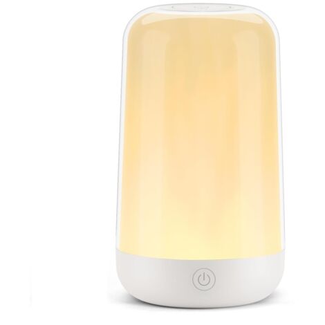RVBLampe de chevet tactile3Température de couleur réglable, veilleuse à batterie rechargeable, intensité variable (1/5)