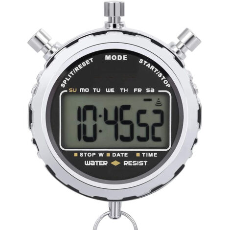 Chronomètre numérique, écran LCD portable (1/5)