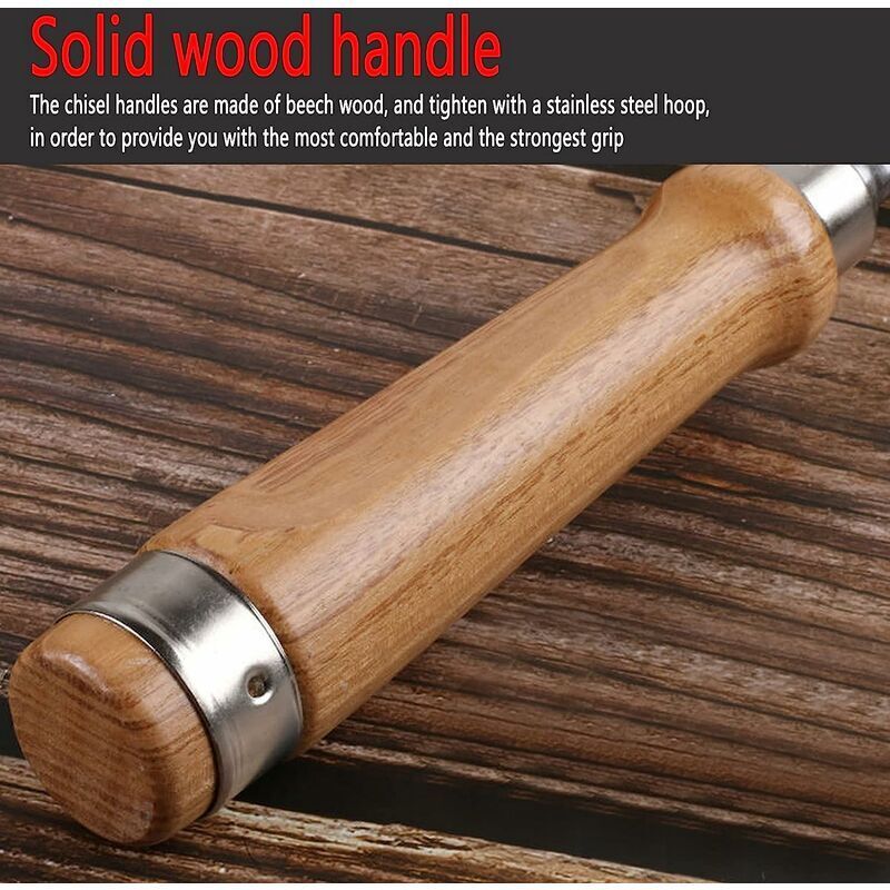 ARAMOX poinçon en cuir 4 pièces kit de ciseau à griffes en cuir artisanat bricolage outil noir