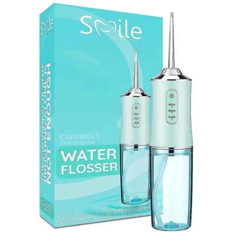 Hydropulseur dentaire Spotlight Waterpik Irrigateur buccal professionnel Nettoyeur de fil dentaire portable Dents plus saines et plus blanches Nettoyeur
