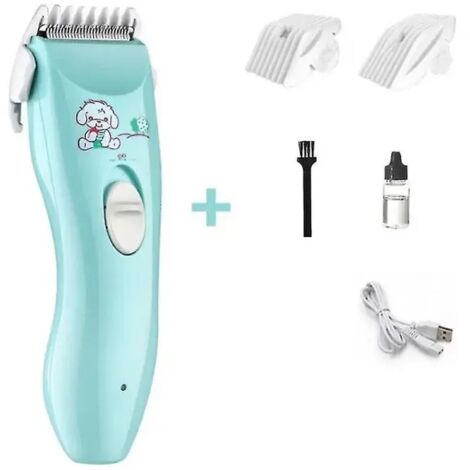 Tondeuse à cheveux pour bébé Tondeuse à cheveux en céramique pour enfants Tondeuse à cheveux électrique Tondeuse à cheveux pour bébé super silencieuse