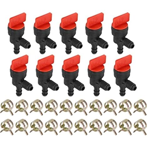 Interrupteur direct de tondeuse, accélérateur, vanne marche/arrêt, vanne d'isolement du carburateur, pièces de rechange pour tondeuse (1/5)