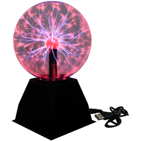 ljudknslighet Lampe à ions électrostatique à boule magique Lampe à boule lumineuse Lampe magique (1/3)