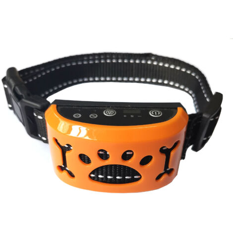 Collier anti-aboiement pour chien Dispositif anti-aboiement excessif Formation anti-aboiement sûre, inoffensive et humaine