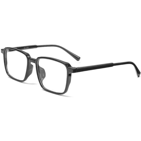 Lunettes de protection UV et lumière bleue pour la vue, monture noire (1/3)