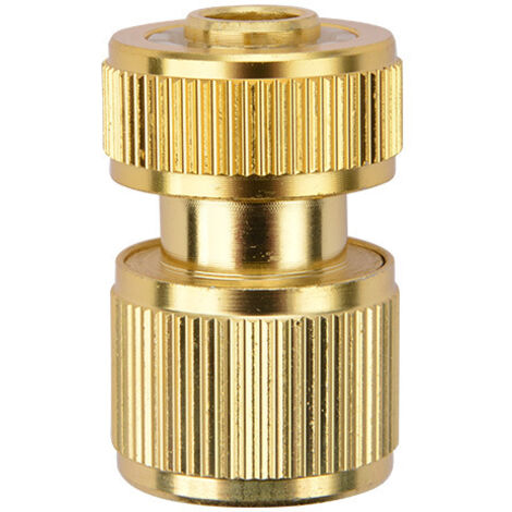 Raccord rapide de tuyau d'eau de pistolet à eau de connexion d'eau en alliage d'aluminium 1/2 (1/4)