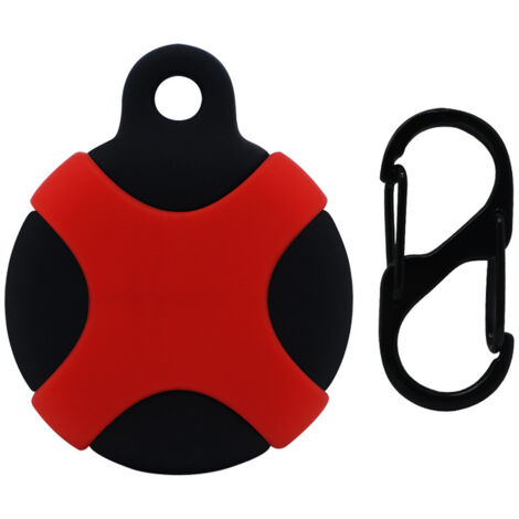 Lot de 2 étuis de protection bicolores en silicone pour Airtag, localisateur de suivi Apple (1/4)