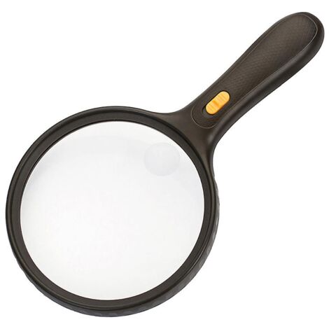 Grande ouverture avec lumière 3 LED, sous-lentille optique, loupe haute définition à double débit (1/2)