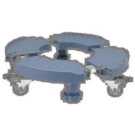 Plante avec roues, capacité de charge de 440 lb, support de plante roulant réglable pour l'intérieur et l'extérieur avec Fu (1/3)